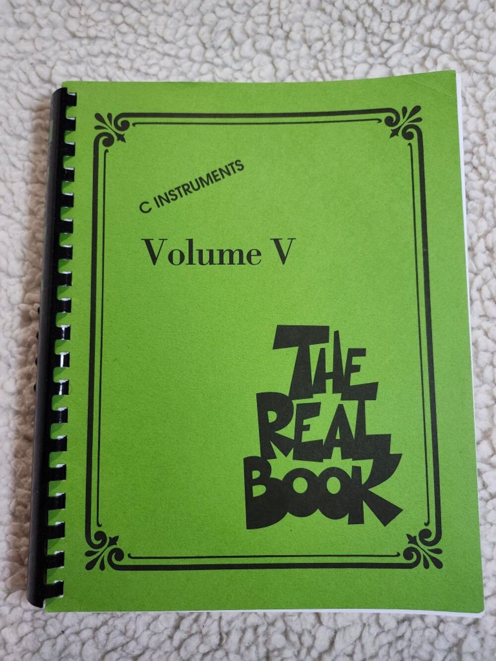 Hal Leonard The Real Book Volume V C Instruments Jazz Standards Spiral Songbook
